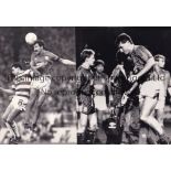 GLASGOW RANGERS Eleven black & white Press photographs of various size with paper notations on the