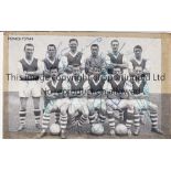 IPSWICH A fully autographed team photo of Ipswich Town on a "Star teams of 1961" card. These are the