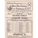 1932 AMATEUR CUP FINAL AT WEST HAM UNITED Programme for the F.A. Amateur Cup Final played at West