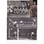 NEWPORT COUNTY Six black & white Press photographs of various size from the early 1960's including