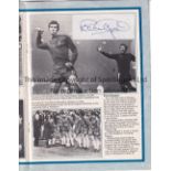 GEORGE BEST / CHELSEA Programme for the Peter Osgood Testimonial Match Chelsea Past v Present 24/