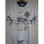 LEEDS 1992 A replica shirt as worn during their 1991/92 First Division winning season, signed by