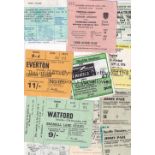 TICKETS A collection of 13 miscellaneous tickets mostly football to include Jimmy Page at the Apollo