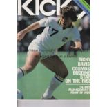 NEW YORK COSMOS V FORT LAUDERDALE 1980 Official Kick programme 22/6/1980 with players including