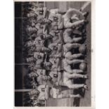 NEWPORT COUNTY 1961/2 / AUTOGRAPHS An 8.5" X 6.5" black & white team group photographs signed on the