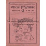 TOTTENHAM HOTSPUR V MANCHESTER UNITED 1932 Programme for the League match at Tottenham 10/9/1932,