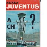 1971 FAIRS CUP FINAL Juventus v Leeds United played 26 May 1971 at Stadio Comunale, Turin.