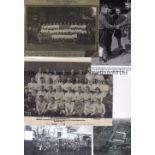 TOTTENHAM HOTSPUR A miscellany of photocopied items and reprinted photos and an official players'