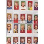 WILLS CARDS Two complete sets of WD & HO Wills cards "Association Footballers" 50 cards in each