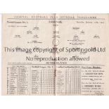 ARSENAL V SUNDERLAND 1931 Programme for the League match at Arsenal 17/1/1931. Good