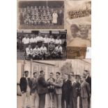 NORTH EAST FOOTBALL Three postcards including South Bank Juniors 1941/2, slightly creased,