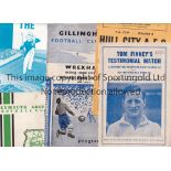 D-W A collection of 230 programmes to include Doncaster Rovers, Everton , Gateshead , Gillingham ,