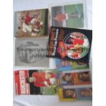 GEORGE BEST A collection of related items including George Best's Soccer Annual No. 1 1968, a