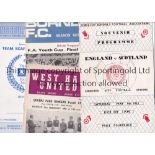 SCHOOLS / YOUTH A collection of 49 programmes all Schools and Youth programmes to include England