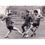 ARSENAL Four original B/W Press photos with Topix notations or stamps on the reverse: 9" X 7"