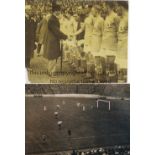 1925 FA CUP FINAL / CARDIFF CITY V SHEFFIELD UNITED Eighteen reprinted B/W photos of various size