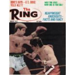 BOXING Eleven magazines: Atlas World Boxing Yearbook 1970 and 1971. The Ring X 9 from July 1969 -