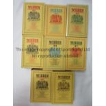 CRICKET WISDENS A collection of 8 John Wisden Cricketers' Almanacks 1972-1979 all original