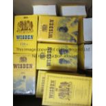 CRICKET WISDENS A collection of 40 John Wisden Cricketers' Almanacks 1980-2019 all original