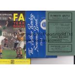 FOOTBALL MISCELLANY Plymouth Argyle handbook 1946/7, The Arthur Rowley Souvenir Book 1961 and The
