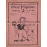 TOTTENHAM / ARSENAL Programme Tottenham Hotspur v Arsenal 6/3/1935. This was the game when Arsenal