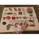 BADGES Twenty eight badges, related to Wembley, England, and International Competitions; Good