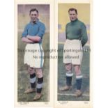 TOPICAL TIMES CARDS Nine Topical Times Cards 2 colour cards inc Joe Mercer and Vic Woodley Matt