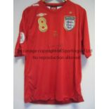 ENGLAND-LAMPARD SHIRT Frank Lampard England shirt from the Estonia v England game, 6/6/2007. Match