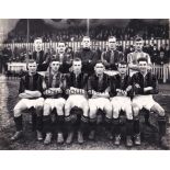 NEWPORT COUNTY Colorsport B/W 10" X 8" team group photo from 1928/9. Generally good