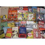 FOOTBALL ANNUALS Forty six various softback annuals from the 1940's onwards including Copes, News of