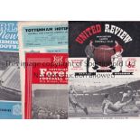 CHELSEA A collection of 55 away programmes from seasons 1964/65 (9), 1965/66 (10), 1966/67 (10),