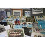 MAN CITY MISCELLANY A large collection of Manchester City memorabilia. Newspapers and magazines from