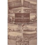 BRENTFORD / CHELSEA Programme Brentford v Chelsea 20/8/1938. Pre season match on behalf of the