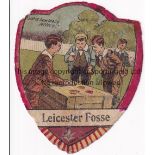 BAINES BRADFORD FOOTBALL CARD Began production in 1887, very collectable today. Leicester Fosse
