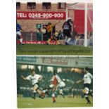 ARSENAL Six original colour 9" X 6" Press action photos from 1991/2 which are blank on the