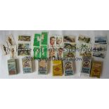 JOHN PLAYERS CIGARETTE CARDS Seven complete sets: Birds and Their Young 1937, Tennis 1936, Uniform