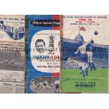 LIVERPOOL A collection of 4 programmes in only fair condition. Burnley v Liverpool FA Cup Semi Final