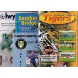 BRADFORD PARK AVENUE NON LEAGUE PROGRAMMES Thirty-Six Programmes, from 1995-2005 wide selection of