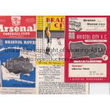 FOOTBALL PROGRAMMES FROM THE 50'S Sixty three programmes covering 24 different clubs including 8 X