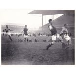 WEST HAM UNITED V CARDIFF CITY 1927 Reprinted BBC Hulton Press B/W 8.5" X 6.5" action photo from the