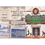 1940's A collection of 17 programmes from the 1940's to include Derby v Aston Villa 1945/46 ,