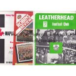 NON-LEAGUE PROGRAMMES Sixty plus programmes ranging from the 70's to the turn of the century; Good