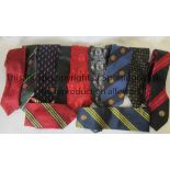 MAN UNITED A mixed collection of 12 Manchester United ties all with club crests probably from the