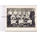 WEDNESDAY Mounted team photo of Sheffield Wednesday from 1895. Generally good