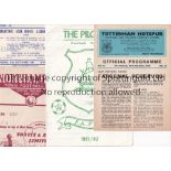 ARSENAL Ten away reserve team programmes v. Tottenham 68/9, Plymouth 81/2, Ipswich 59/60,