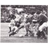 RUGBY UNION PHOTOGRAPHS Thirty seven 6.5" x 4.5" black & white portrait photographs of players