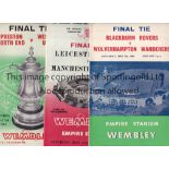 BIG MATCH A collection of 38 Big Match programmes 1958-1985,16 FA Cup Finals, 6 League Cup