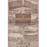 ARSENAL V TOTTENHAM HOTSPUR 1938 / F.L. JUBILEE Programme for the Jubilee match at Arsenal 20/8/