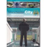 MAN CITY MISCELLANY A collection of 60 Manchester City home and away programmes 1960-1998 , the