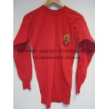 SPAIN SHIRT Original match worn Number 11 shirt worn by Francisco Gento the Real Madrid and Spain